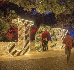 Светящиеся 3D буквы из металла для декора мероприятий (арт. 26-1090423)