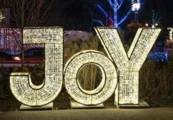 Светящиеся 3D буквы из металла для декора мероприятий (арт. 26-1090423)