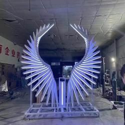 Светодиодные 3D крылья ангела для улицы, разноцветные (арт. 26-1090437)