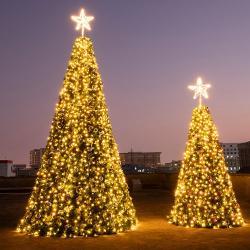 Искусственная уличная елка 6м-15м для новогоднего декора (арт. 26-1090442)