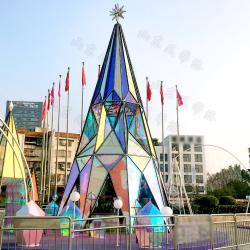 Новогодняя светодиодная уличная елка с крупным мотивом (арт. 26-1090443)