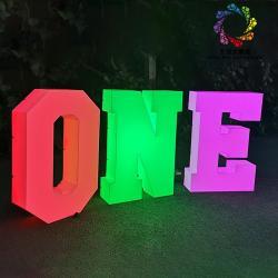 Буквы для декора водонепроницаемые светящиеся большие (арт. 26-1090447)