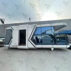 Дом из контейнеров 3 блока 5 спален компактный проект (арт. 26-1090457)