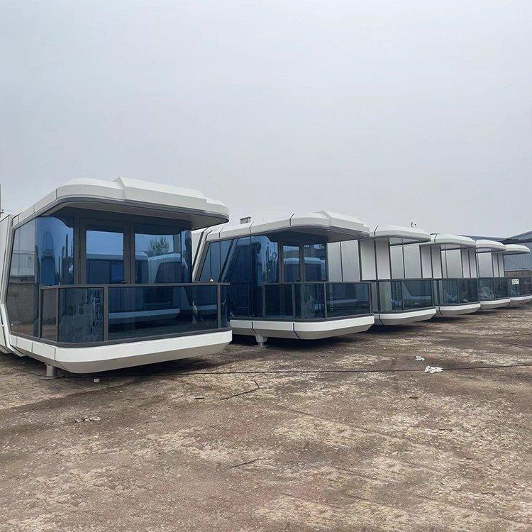 Модульный дом 4 спальни 3 ванные комнаты современный (арт. 26-1090459)