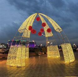 Арка светодиодная рождественская звезда для улицы (арт. 26-1090464)