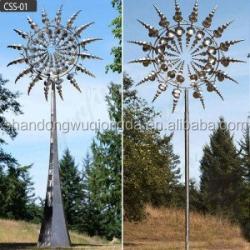 Скульптура абстрактное пламя из нержавеющей стали (арт. 26-1090470)