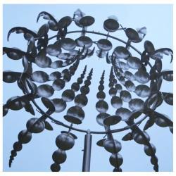 Кинетическая скульптура из нержавеющей стали для улицы (арт. 26-1090471)