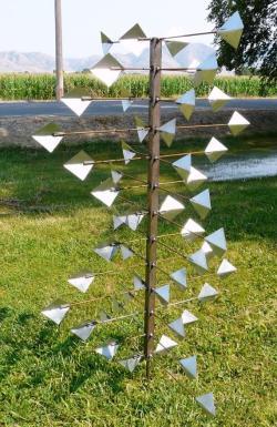 Подвесная скульптура из нержавеющей стали большого размера (арт. 26-1090473)