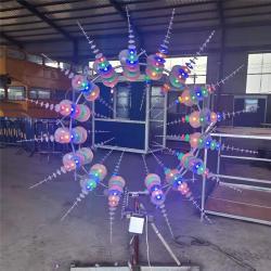 Вращающийся садовый декор из нержавеющей стали для улицы (арт. 26-1090493)