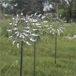 Ветряная мельница из нержавеющей стали для сада (арт. 26-1090498)