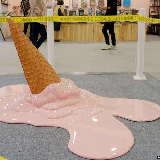Скульптура Ледяное Мороженое (арт. 26-1090502)