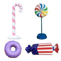 Реквизит 3D Мороженое из стекловолокна для парка (арт. 26-1090533)