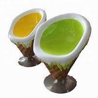 Скамейка-мороженое и стулья для парка аттракционов (арт. 26-1090535)