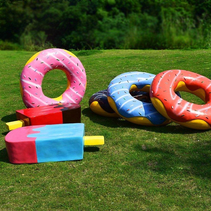 Декоративный пончик-муляж реалистичный для вечеринки (арт. 26-1090550)