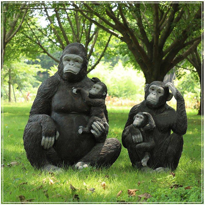 Скульптура льва из стеклопластика, гигантская статуя (арт. 26-1090565)