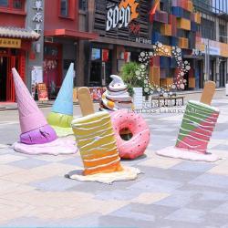 Ёлочные украшения из смолы в виде мороженого для детей (арт. 26-1090570)