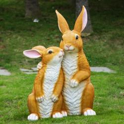 Садовая фигура фламинго из стеклопластика в натуральную величину (арт. 26-1090574)