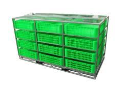 Клетки для транспортировки птиц модульные для живых птиц (арт. 26-1200026)