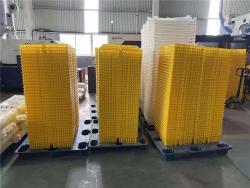 Ящик для транспортировки цыплят HDPE с 4 секциями (арт. 26-1200032)