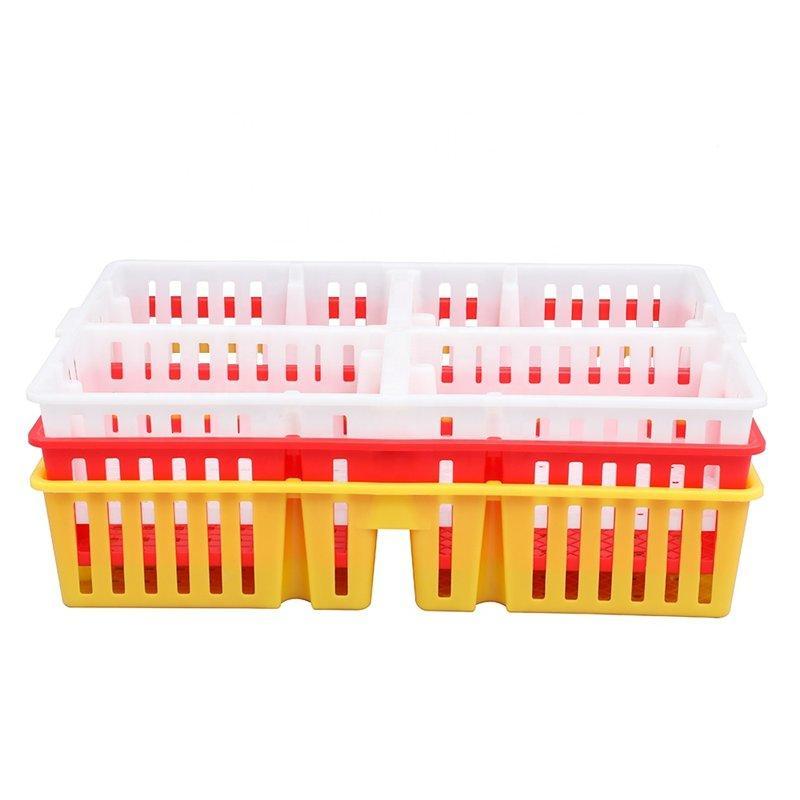 Ящик пластиковый pp штабелируемый и вкладываемый для цыплят (арт. 26-1200035)