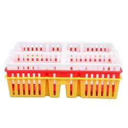 Ящик пластиковый pp штабелируемый и вкладываемый для цыплят (арт. 26-1200035)