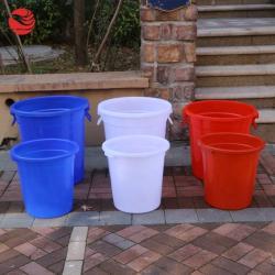 Бак пластиковый 80 л круглый с крышкой для хранения воды и продуктов (арт. 26-1200042)