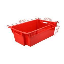 Ящик пластиковый HDPE 600x400x200 мм для мяса (арт. 26-1200049)