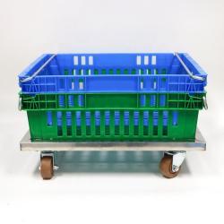 Лоток пластиковый штабелируемый для мяса и птицы (арт. 26-1200052)