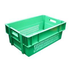 Ящик пластиковый вентилируемый для мяса и птицы (арт. 26-1200055)