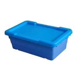 Ящик пластиковый пищевой серый NSF для мяса (арт. 26-1200060)