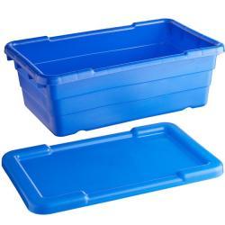 Контейнер пластиковый 25x15x8 см для мяса с крышкой (арт. 26-1200062)