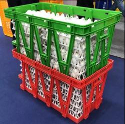 Ящик для яиц пластиковый 30 ячеек для транспортировки (арт. 26-1200094)