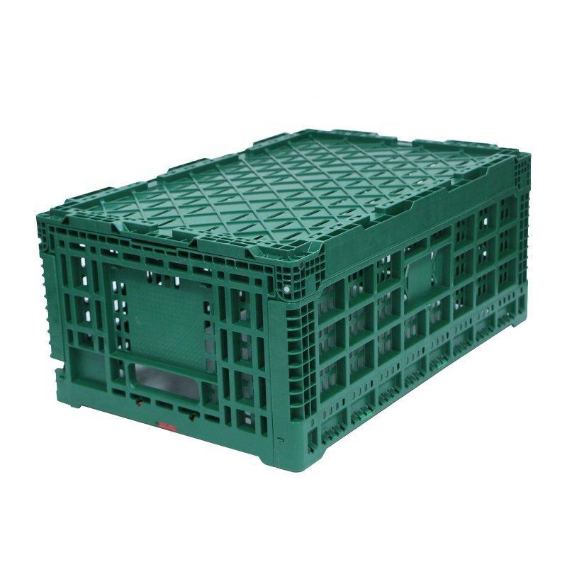 Ящик складной пластиковый усиленный для фруктов и овощей (арт. 26-1200103)