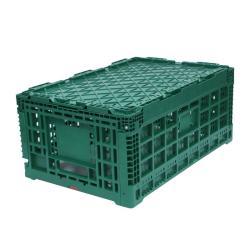 Ящик складной пластиковый усиленный для фруктов и овощей (арт. 26-1200103)