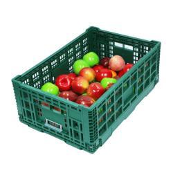 Ящик пластиковый складной 36 л анти-uv для молока (арт. 26-1200112)