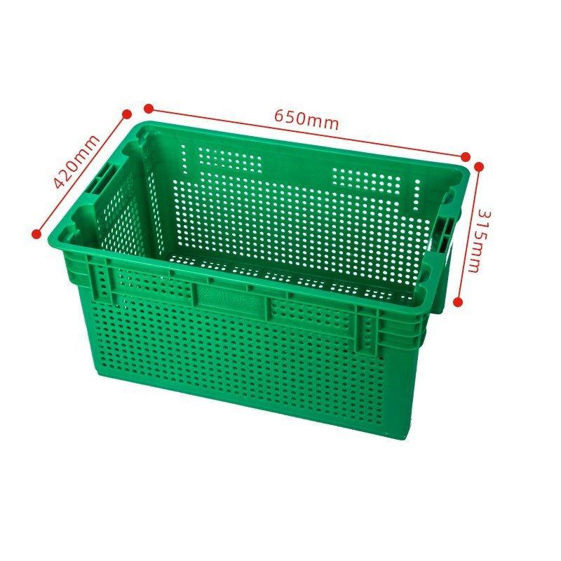 Ящик пластиковый 650x420x310 мм для овощей и фруктов (арт. 26-1200127)