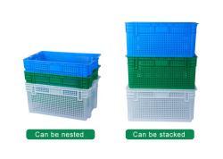 Ящик пластиковый 650x420x310 мм для овощей и фруктов (арт. 26-1200127)