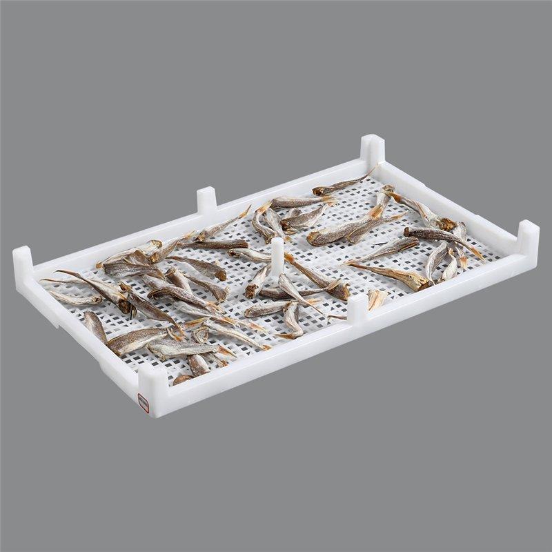 Лоток пластиковый белый для сушки фруктов и пасты (арт. 26-1200139)