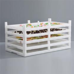 Лотки для хранения из полиэтилена высокой плотности с сетчатым дизайном (арт. 26-1200142)