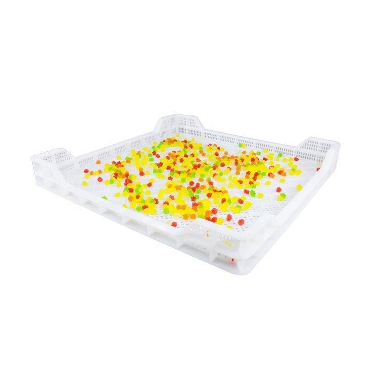 Лотки пластиковые вентиляционные штабелируемые для сушки конфет (арт. 26-1200168)