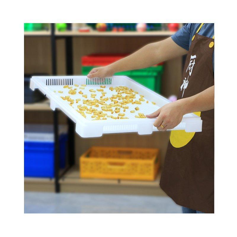 Лоток пластиковый сушильный сетчатый штабелируемый для кондитерских изделий (арт. 26-1200169)