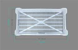 Подставка для мыла пластиковая штабелируемая с тележкой (арт. 26-1200181)
