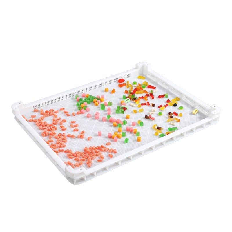 Лоток пластиковый HDPE вентилируемый штабелируемый для сушки фруктов (арт. 26-1200195)