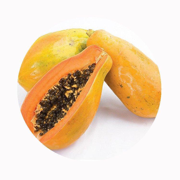 Замороженные кусочки папайи IQF сладкие для хранения (арт. 26-1302077)