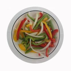 Замороженные овощи полоски перца красного желтого зеленого (арт. 26-1302178)