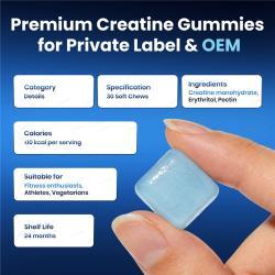 Жевательные пастилки креатиновые низкокалорийные веганские (арт. 26-1002005)