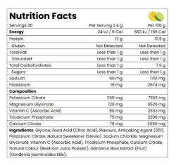 Напиток порошковый спортивный с кальцием и электролитами для энергии (арт. 26-1002036)