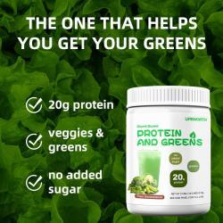 Протеиновый коктейль на растительной основе с гороховым белком для веганов (арт. 26-1002087)