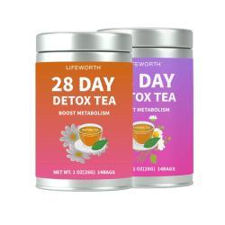Чай детокс с экстрактом зеленого чая для похудения 28 дней (арт. 26-1002142)