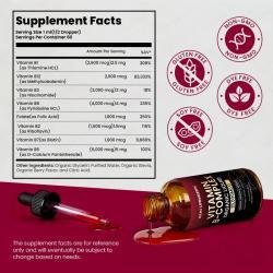 Капли b-комплекс жидкие B1 B6 B12 для энергии (арт. 26-1002188)